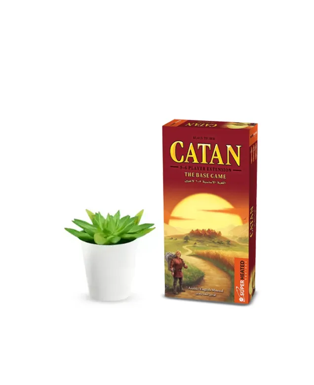 لعبة كاتان الأساسية من 5-6 لاعبين تمديد 5-6 لاعبين
