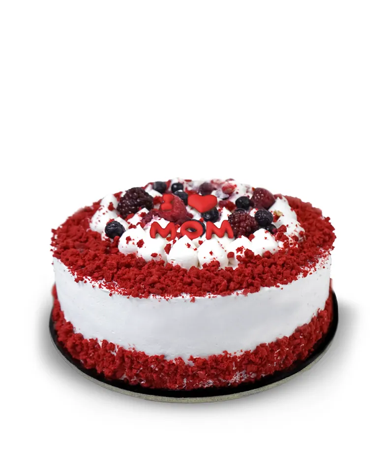 Red Velvet Mother's Day Cake