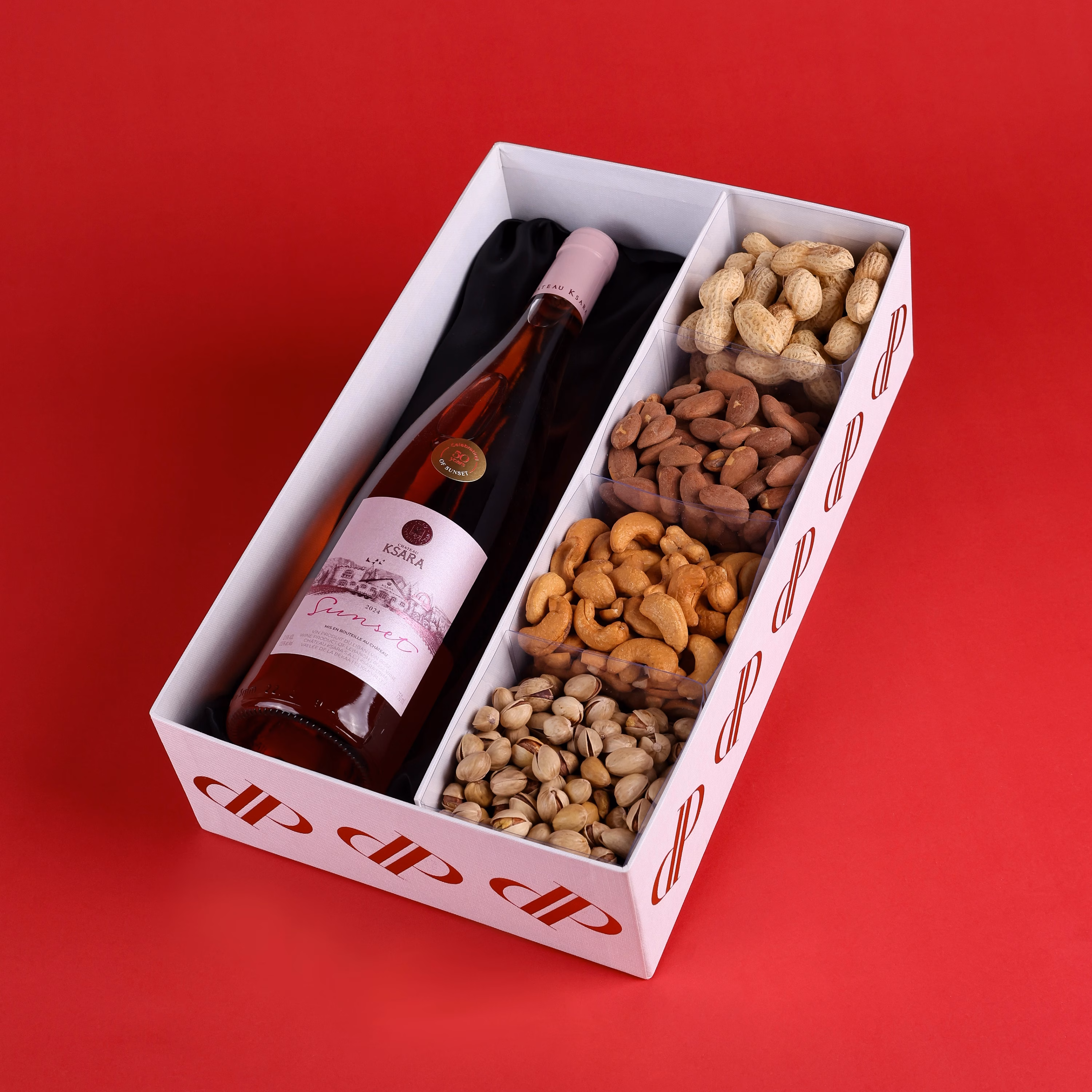 Ksara Sunset Rose Wine Box