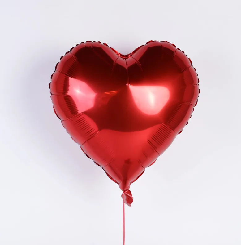 Red Heart Balloon — flower & gift delivery