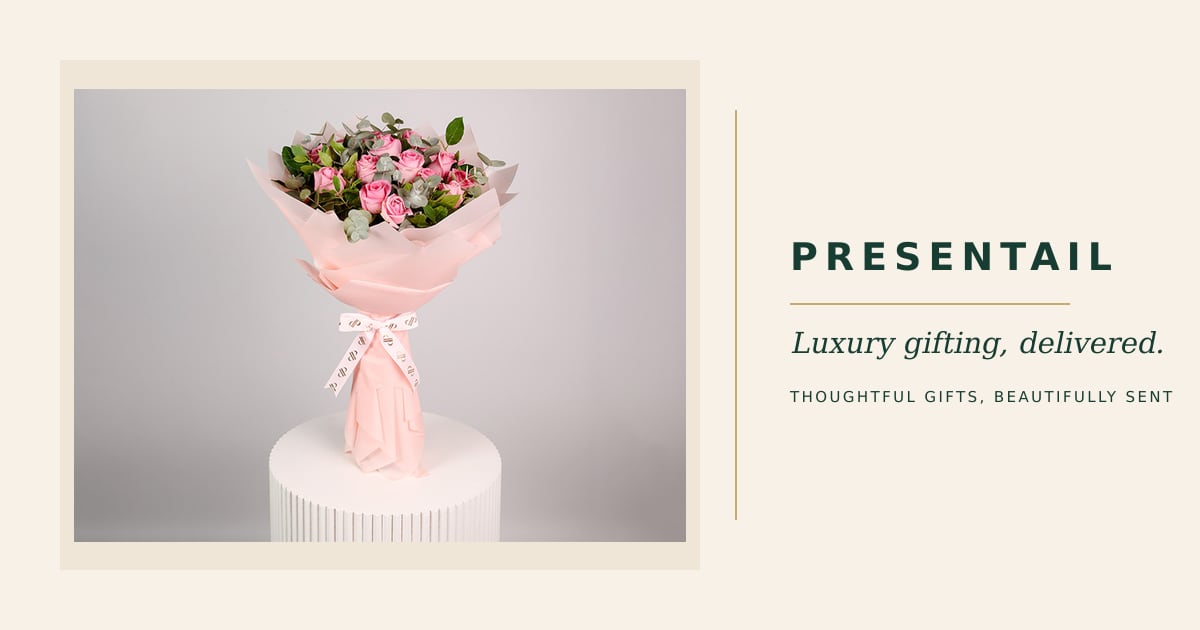 Arrangement de 15 Roses Roses
