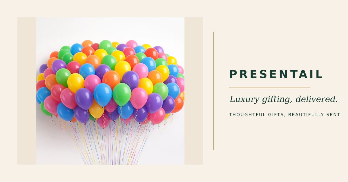 50 Colorful Balloons Bundle