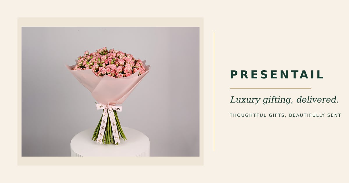 Big Pink Baby Rose Bouquet