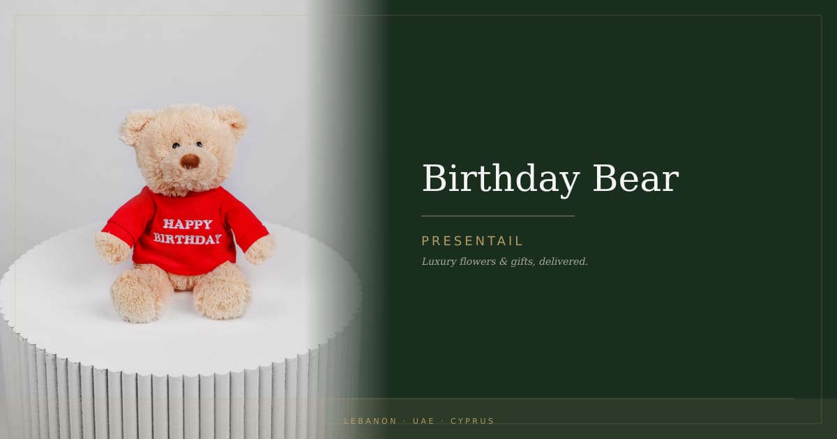 Birthday Bear