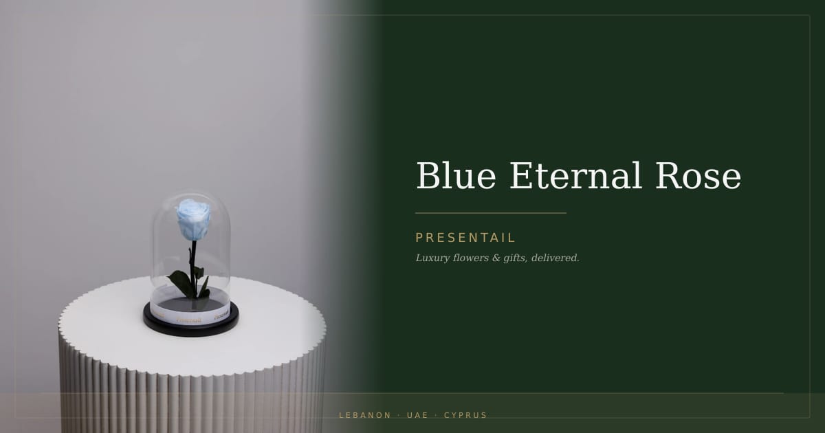 Blue Eternal Rose