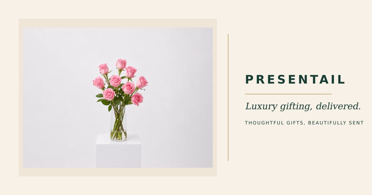 Blush Rose Vase