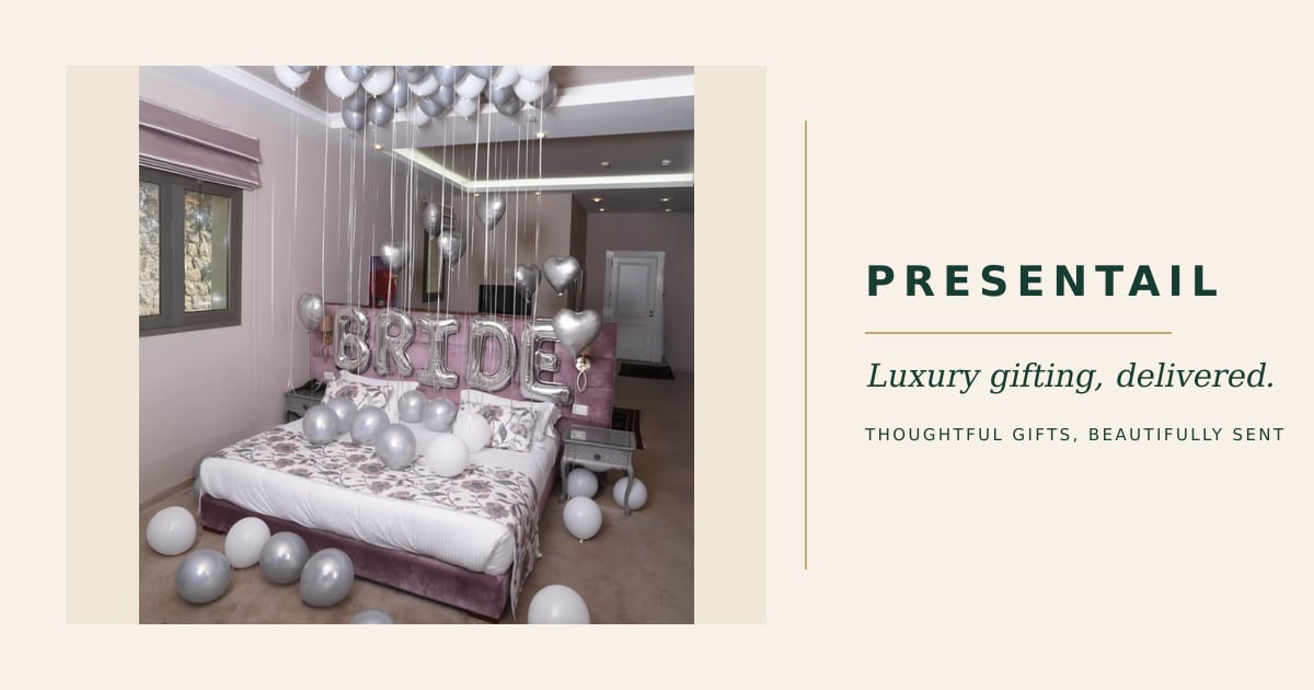 Bride Balloon Room Deco