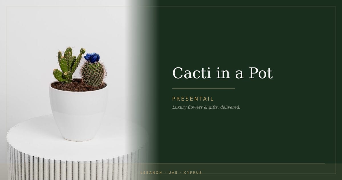 Cacti in a Pot