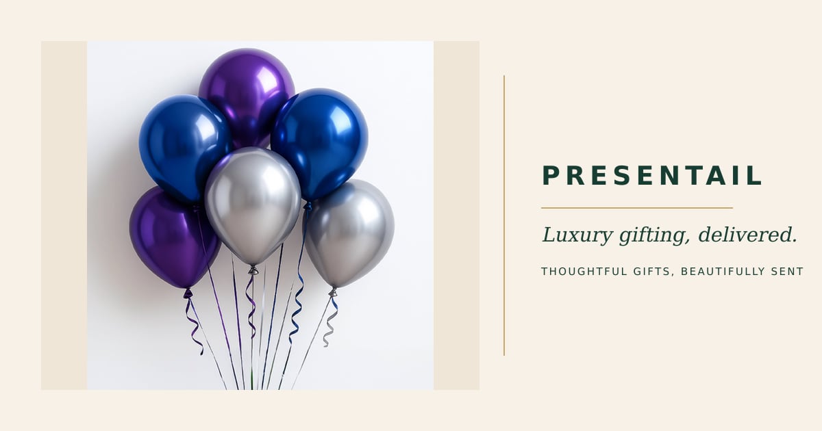 Classy Mix Chrome Balloons