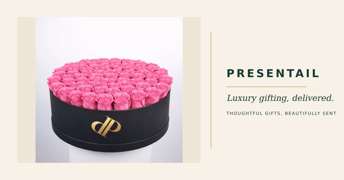 Colossal Pink Roses Box