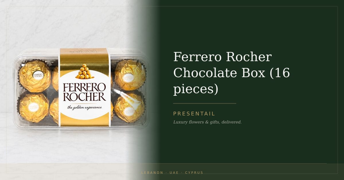 Ferrero Rocher Chocolate Box (16 pieces)