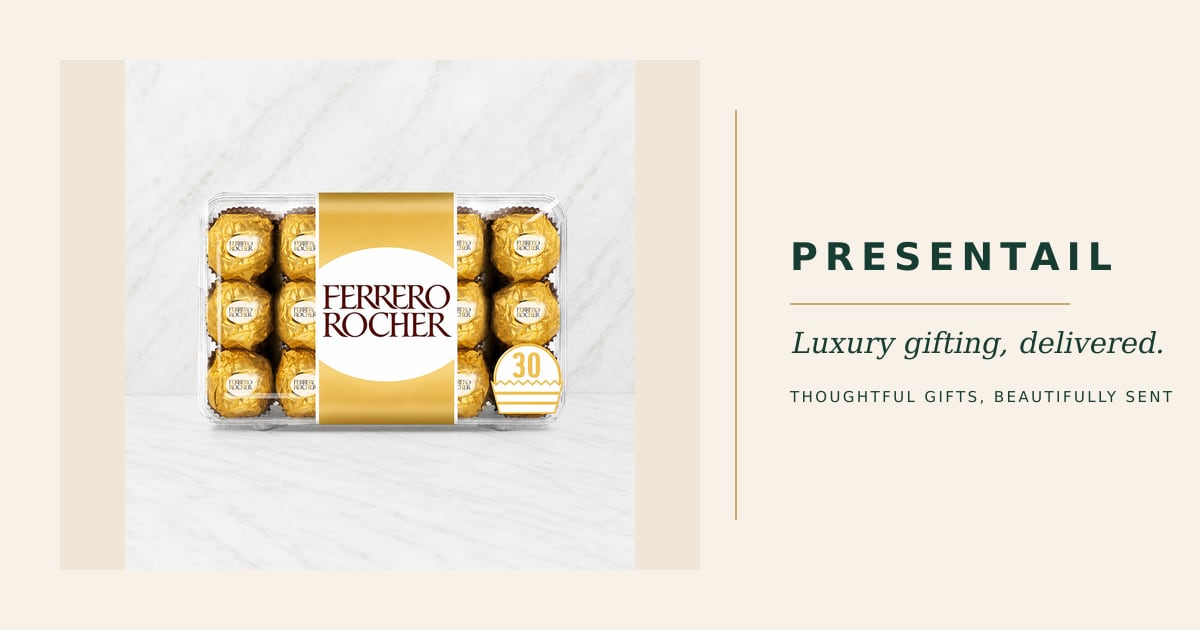 Ferrero Rocher Chocolate Box (30 pieces)
