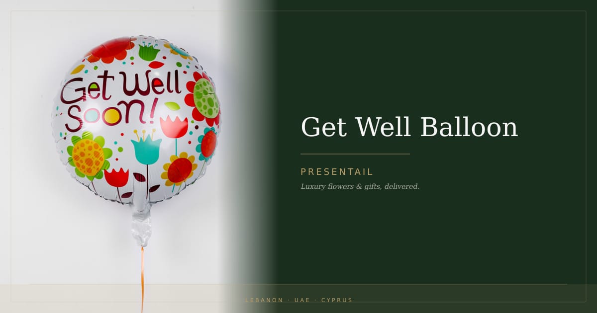 Get Well Balloon