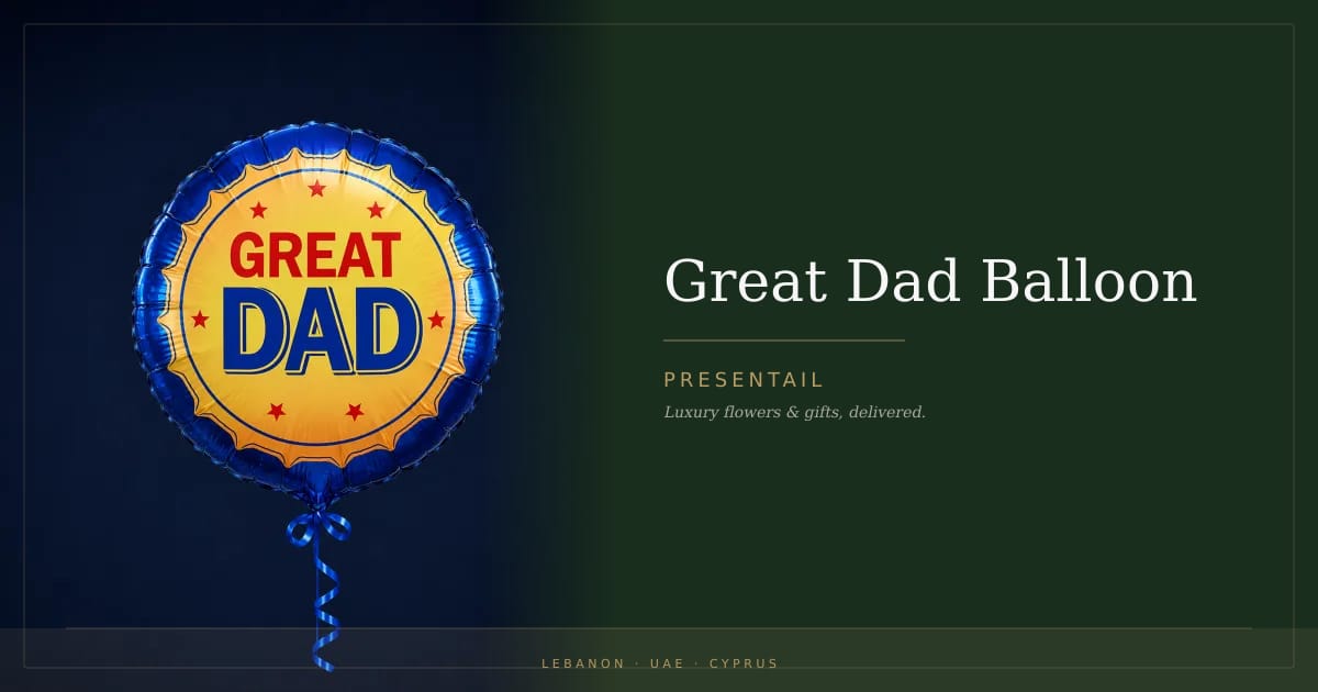 Great Dad Balloon