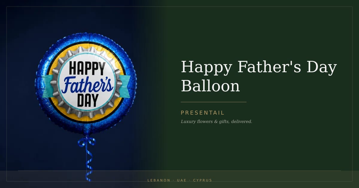 Happy Father's Day Balloon