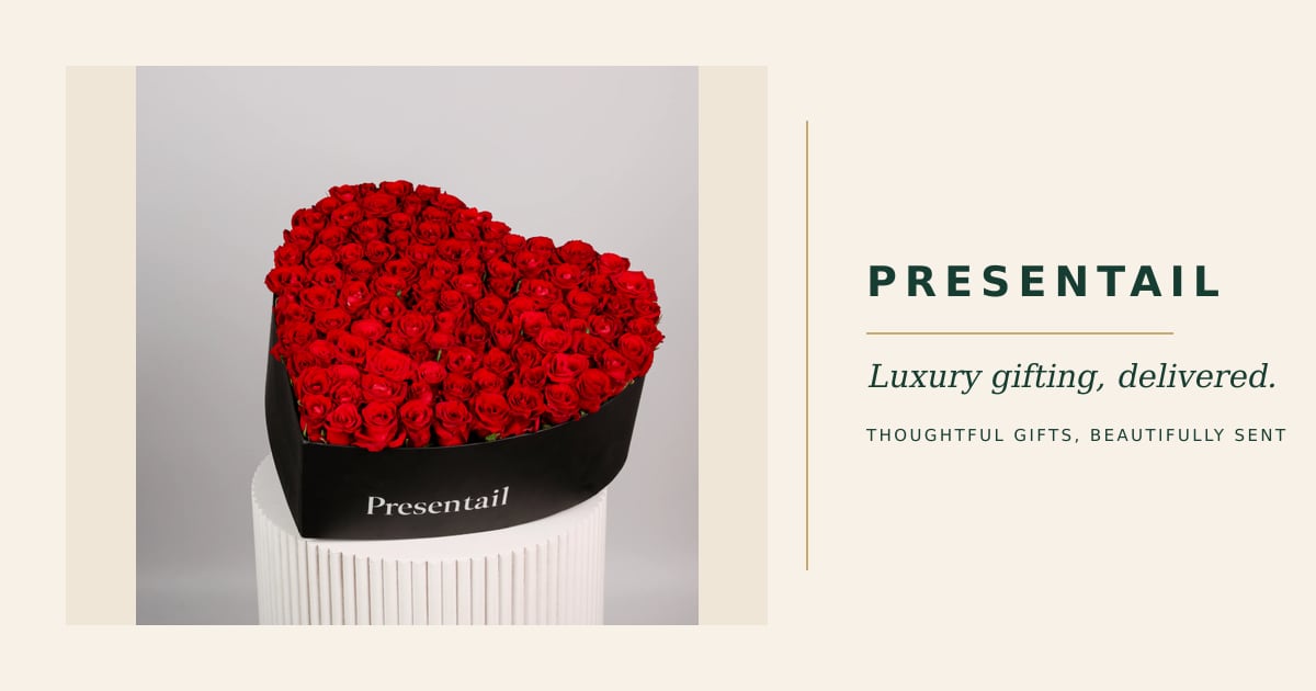 Large Red Heart Box