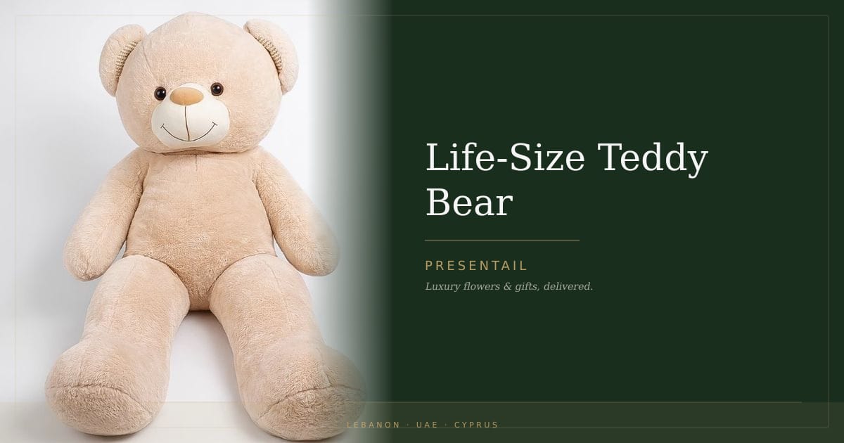 Life-Size Teddy Bear