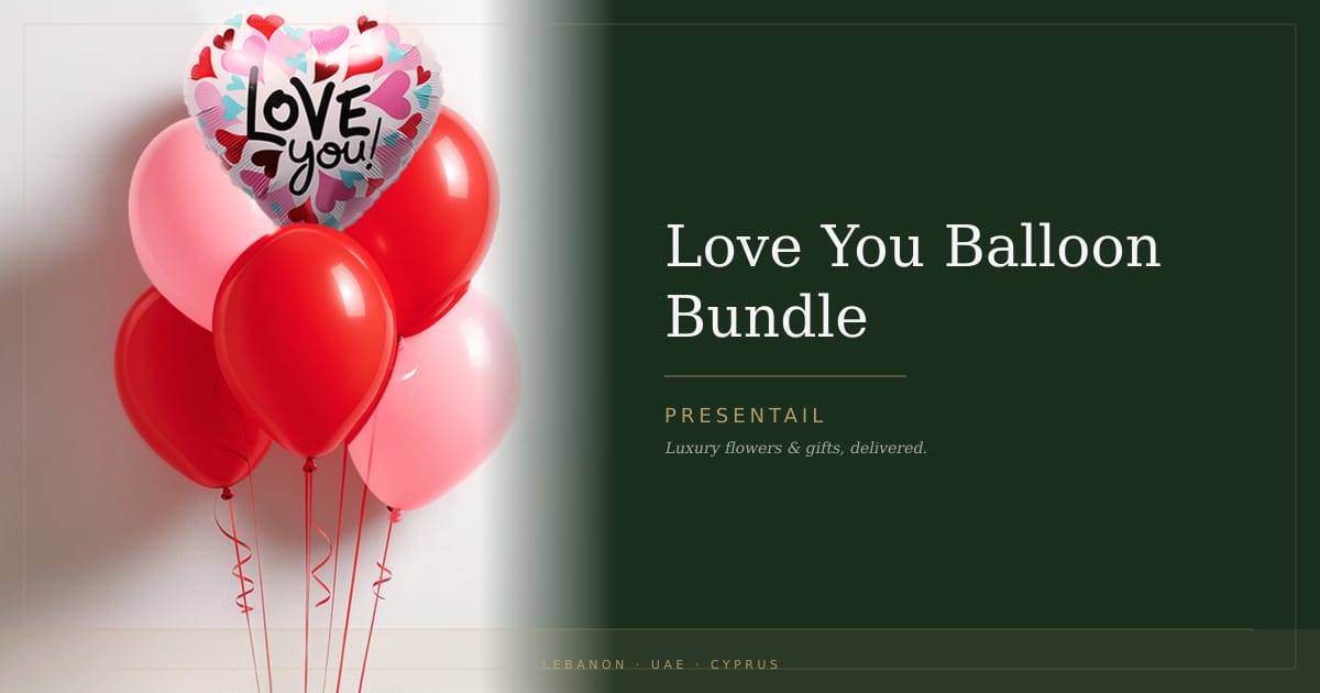 Love You Balloon Bundle