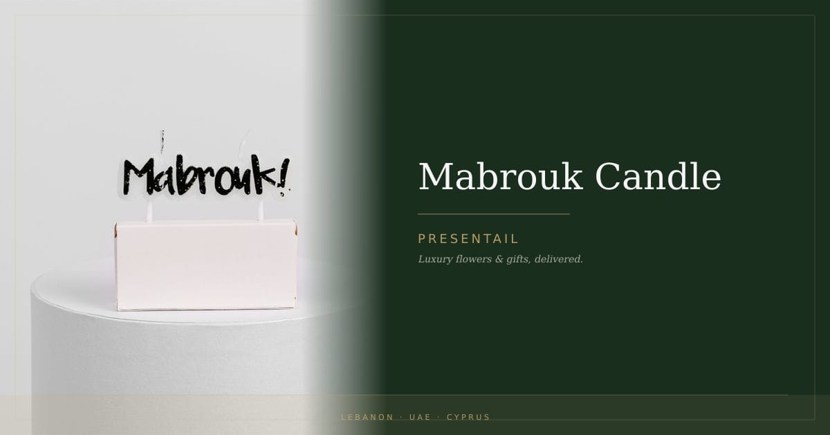 Mabrouk Candle
