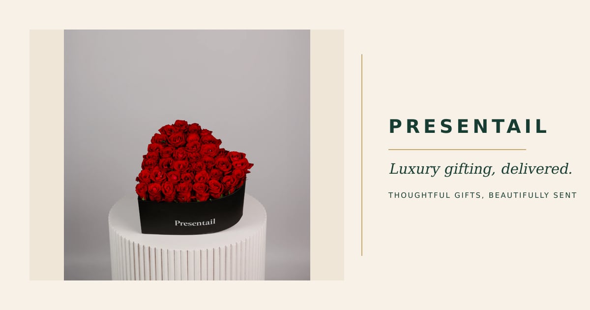 Medium Red Heart Box
