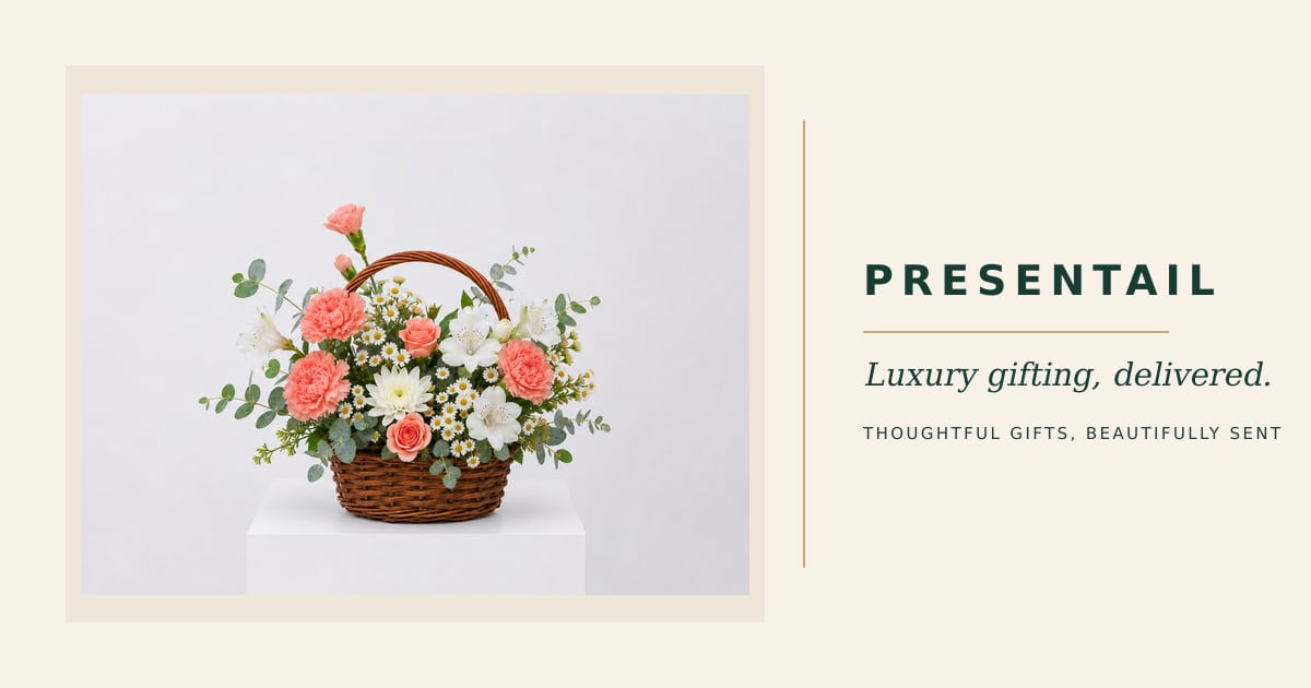 Peach Garden Basket