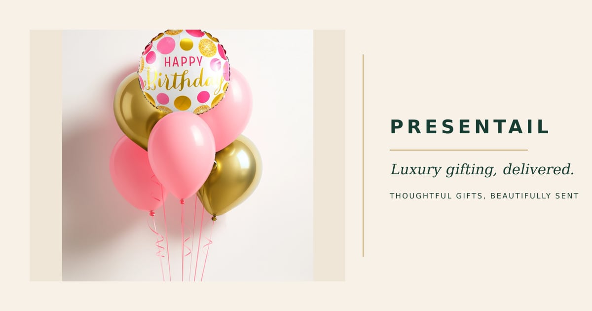 Pink Birthday Balloon Bundle