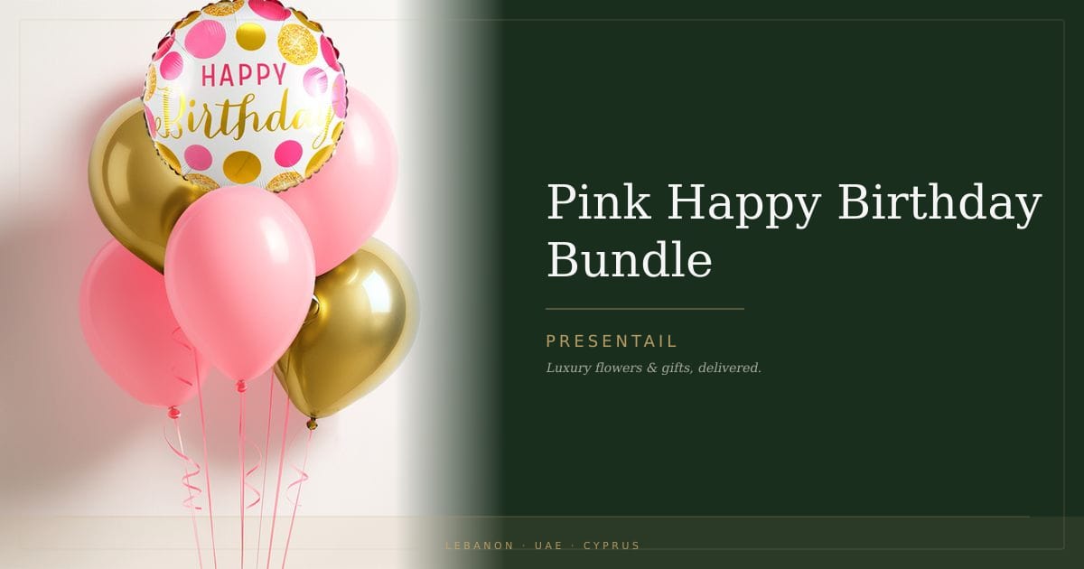 Pink Happy Birthday Bundle