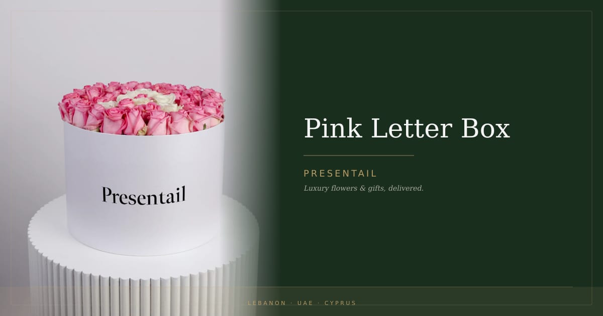 Pink Letter Box