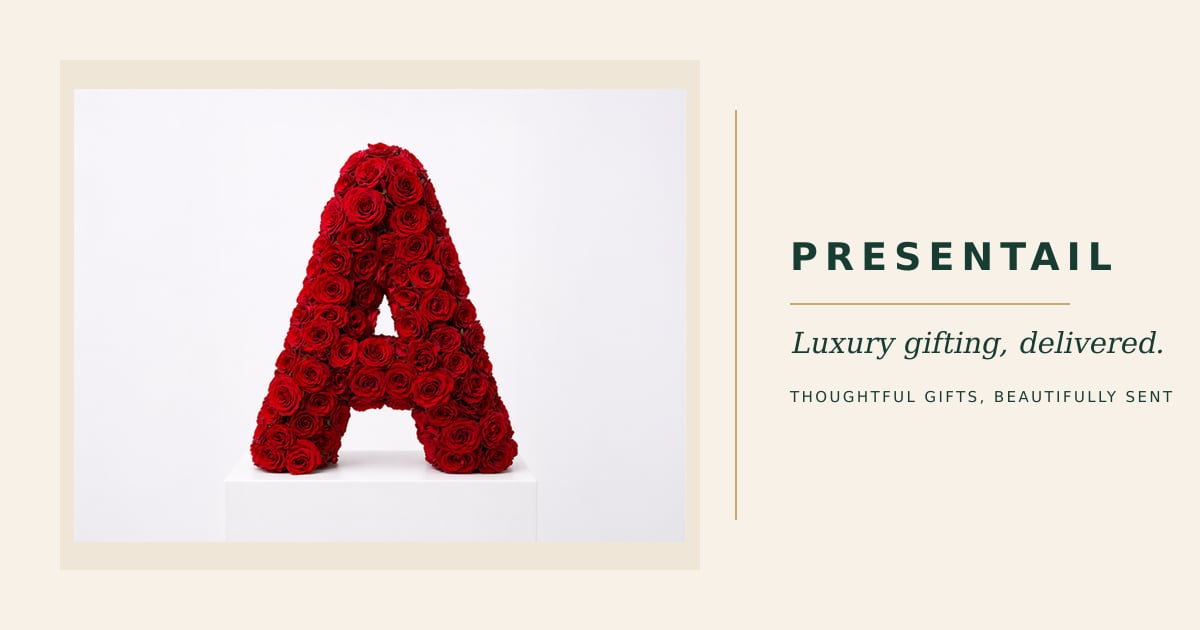 Red Baby Rose Letter