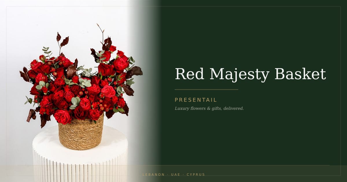 Red Majesty Basket