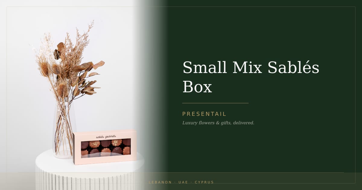 Small Mix Sablés Box