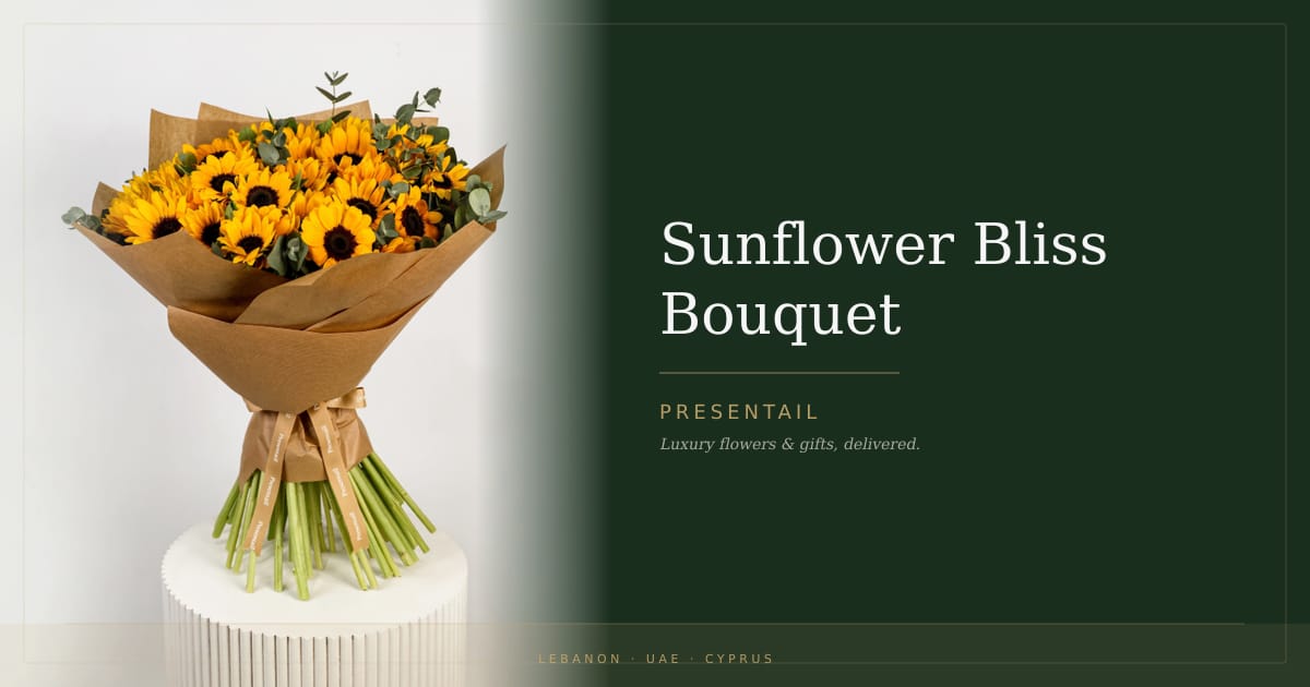 Sunflower Bliss Bouquet
