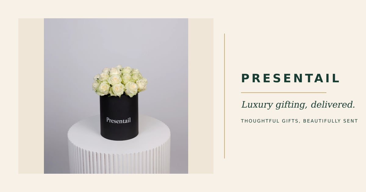 White Roses Box-Black Box
