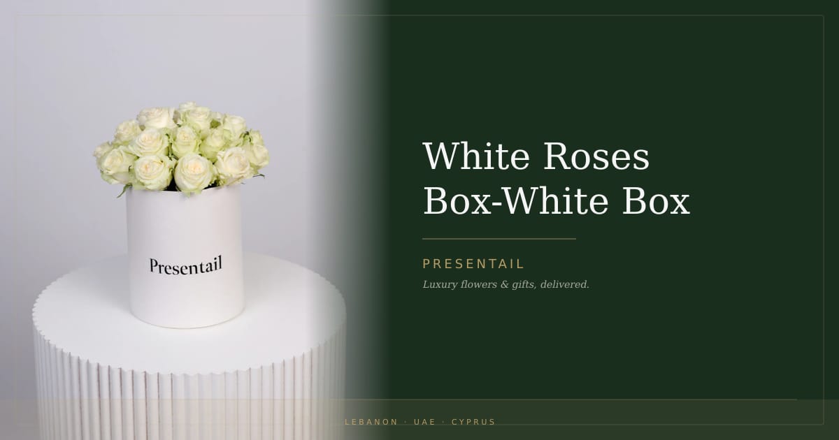 White Roses Box-White Box