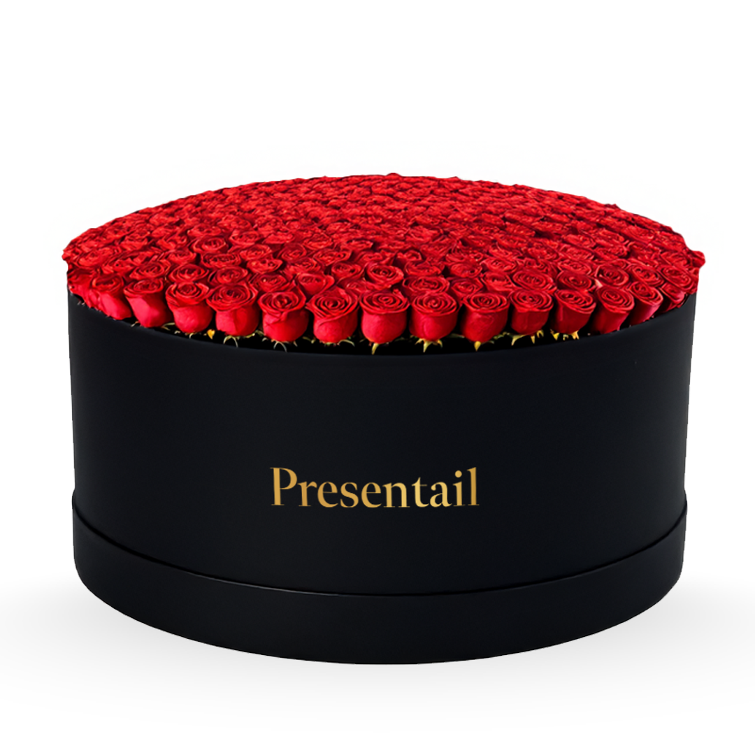 Colossal Red Roses Box