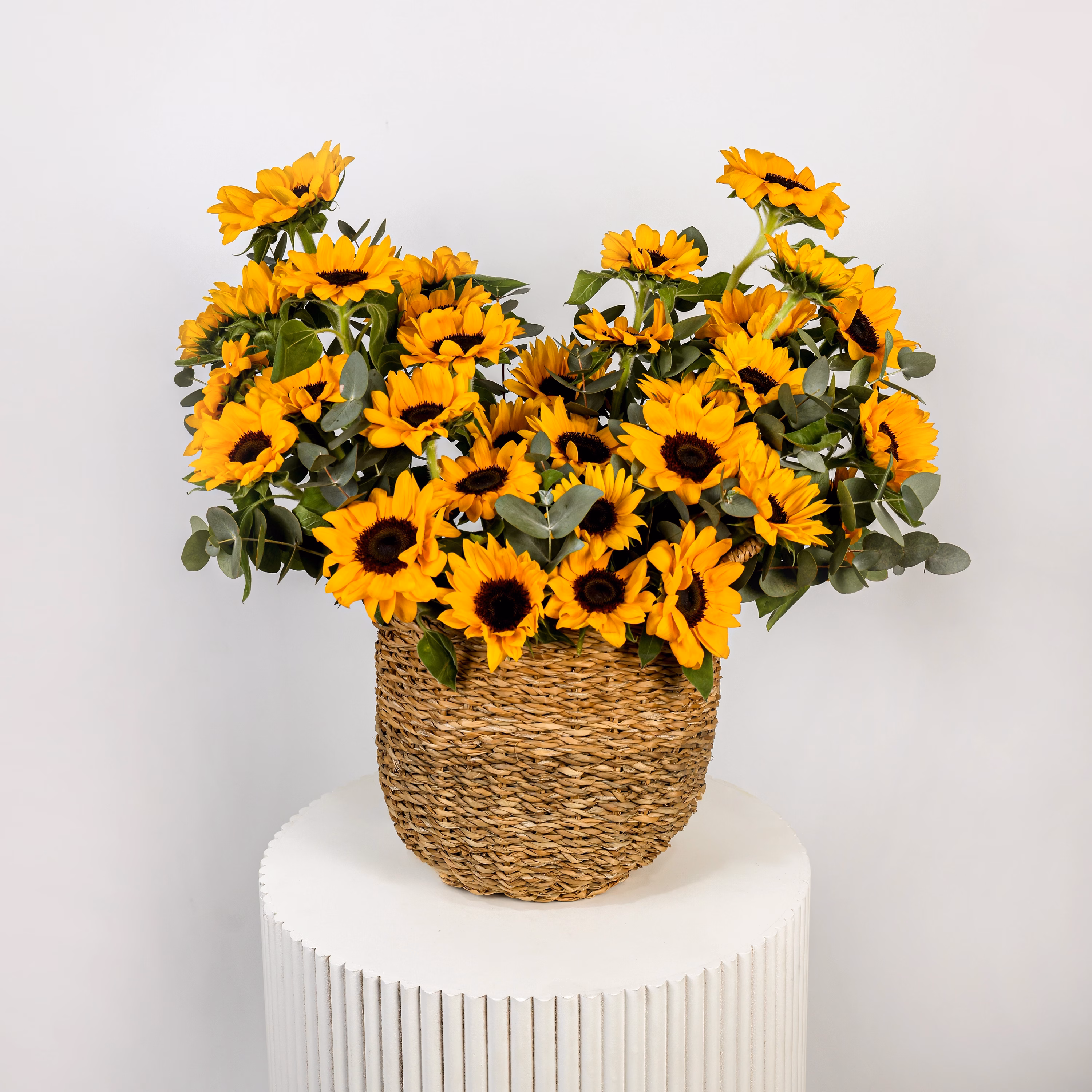 Sunflower Bloom Basket