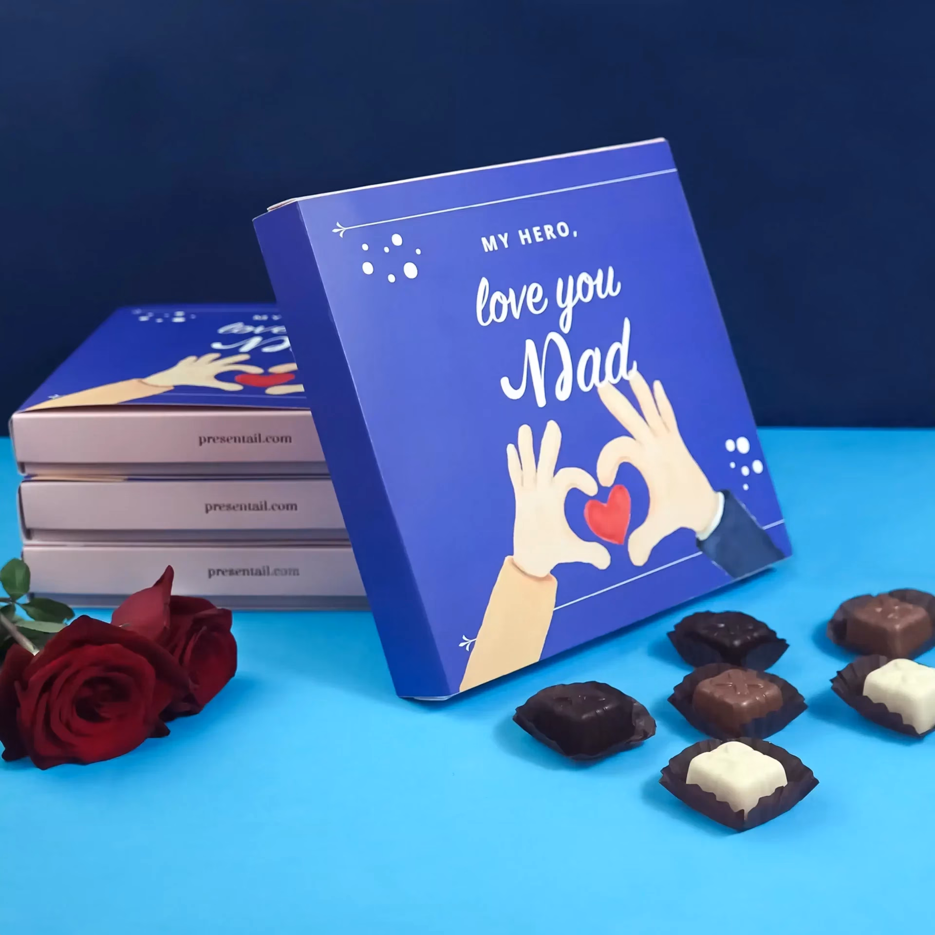 Love You Dad Sweets Box - Image 2