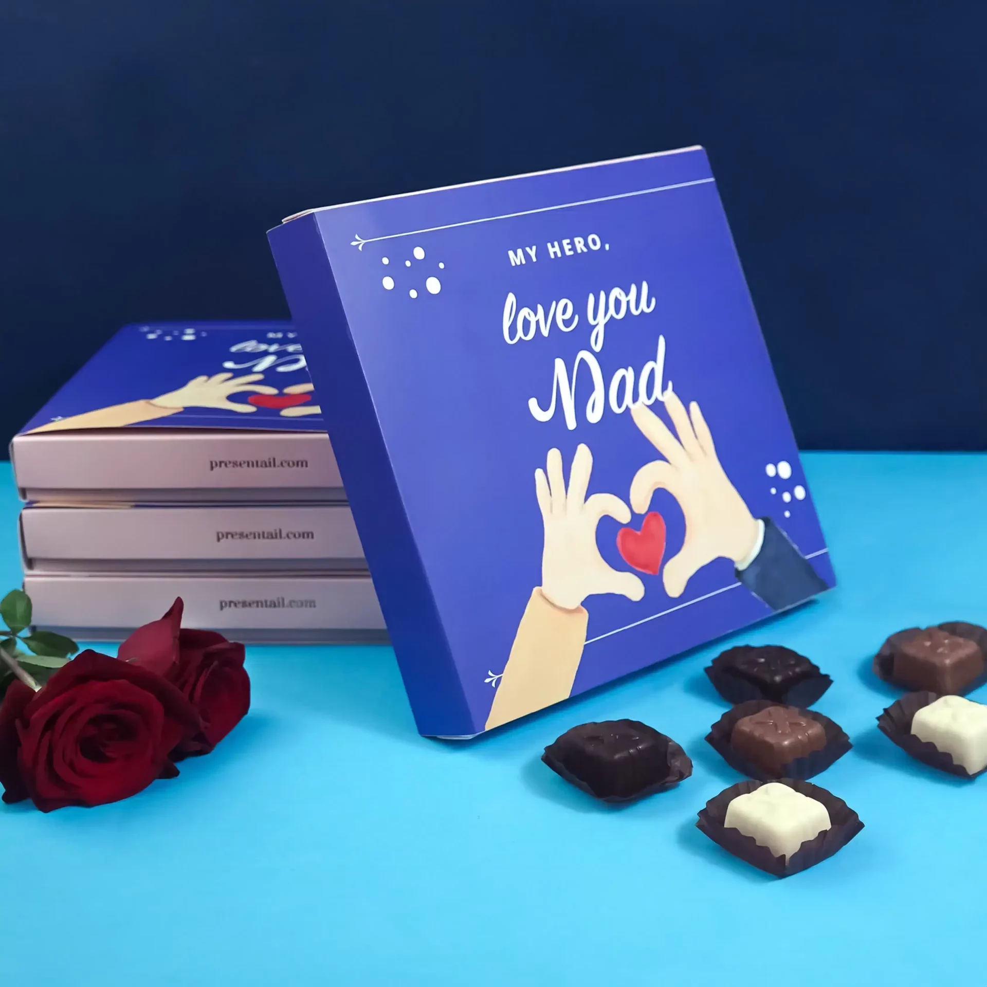 Love You Dad Sweets Box - Image 2