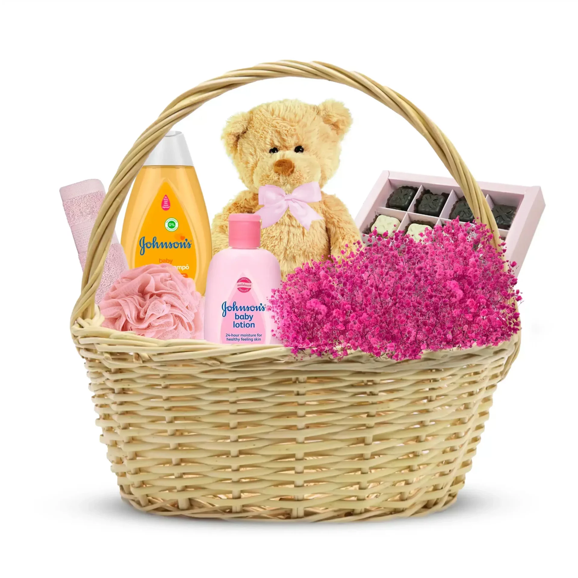 Baby Girl Basket