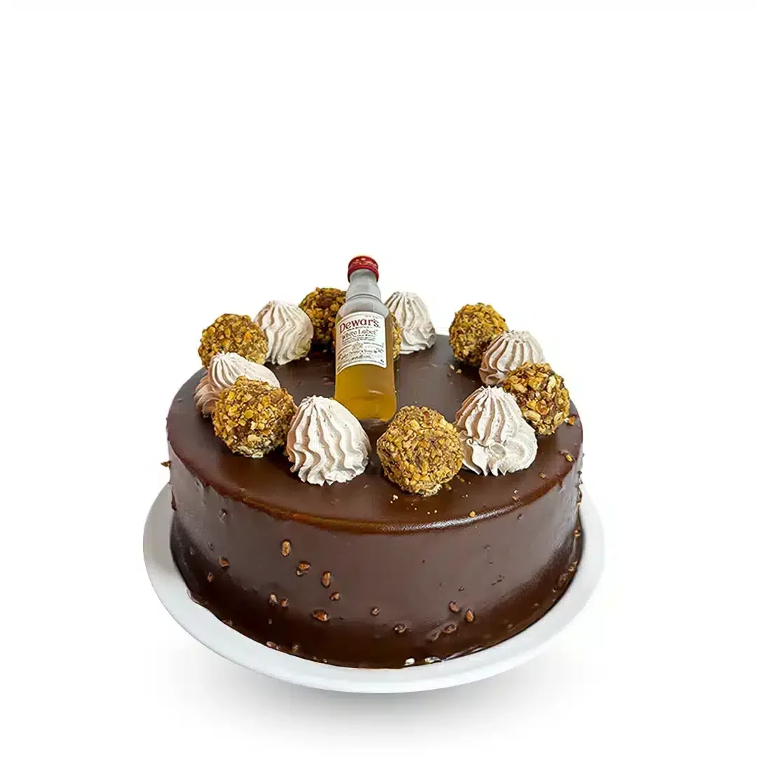 Rocher Shot Cake