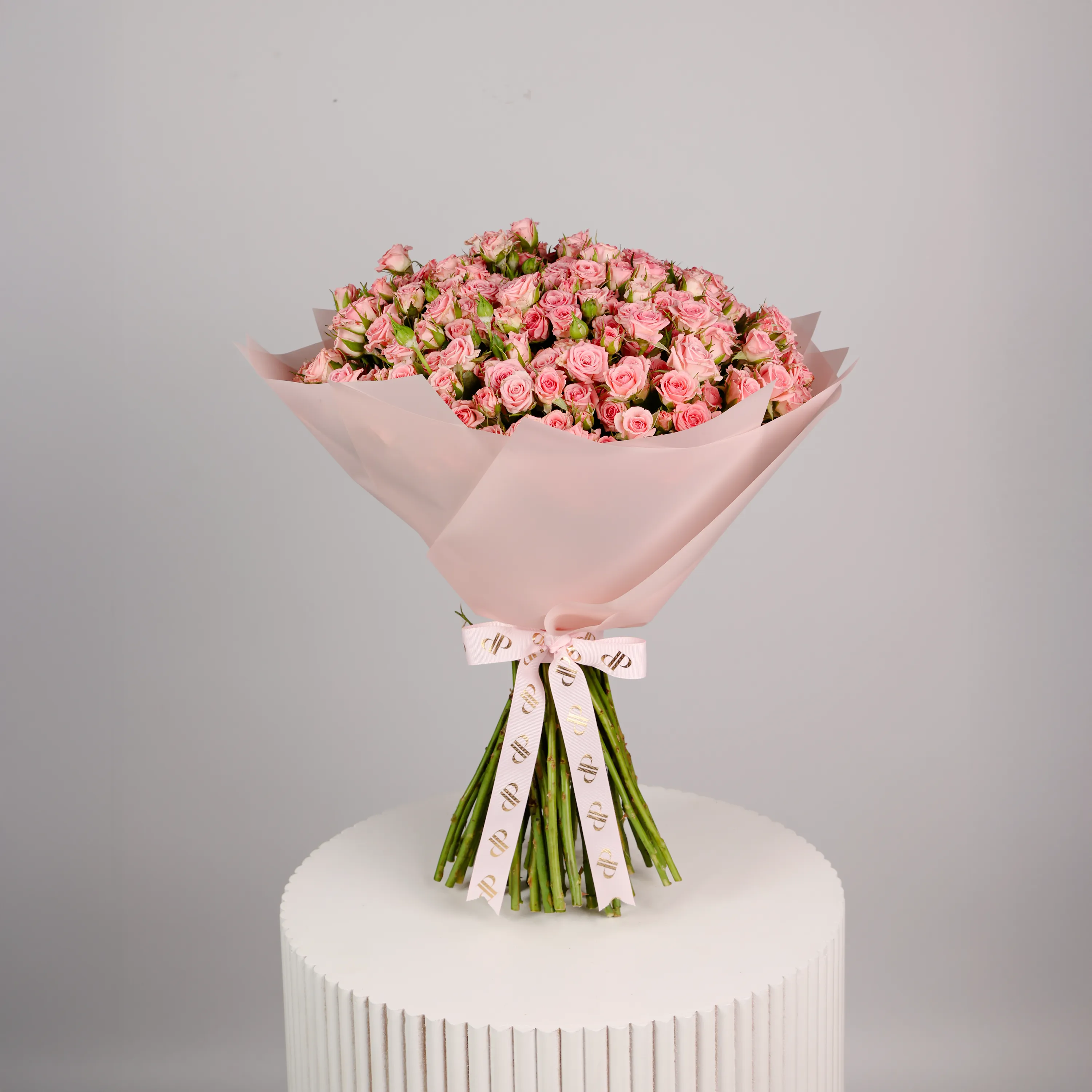 Big Pink Baby Rose Bouquet