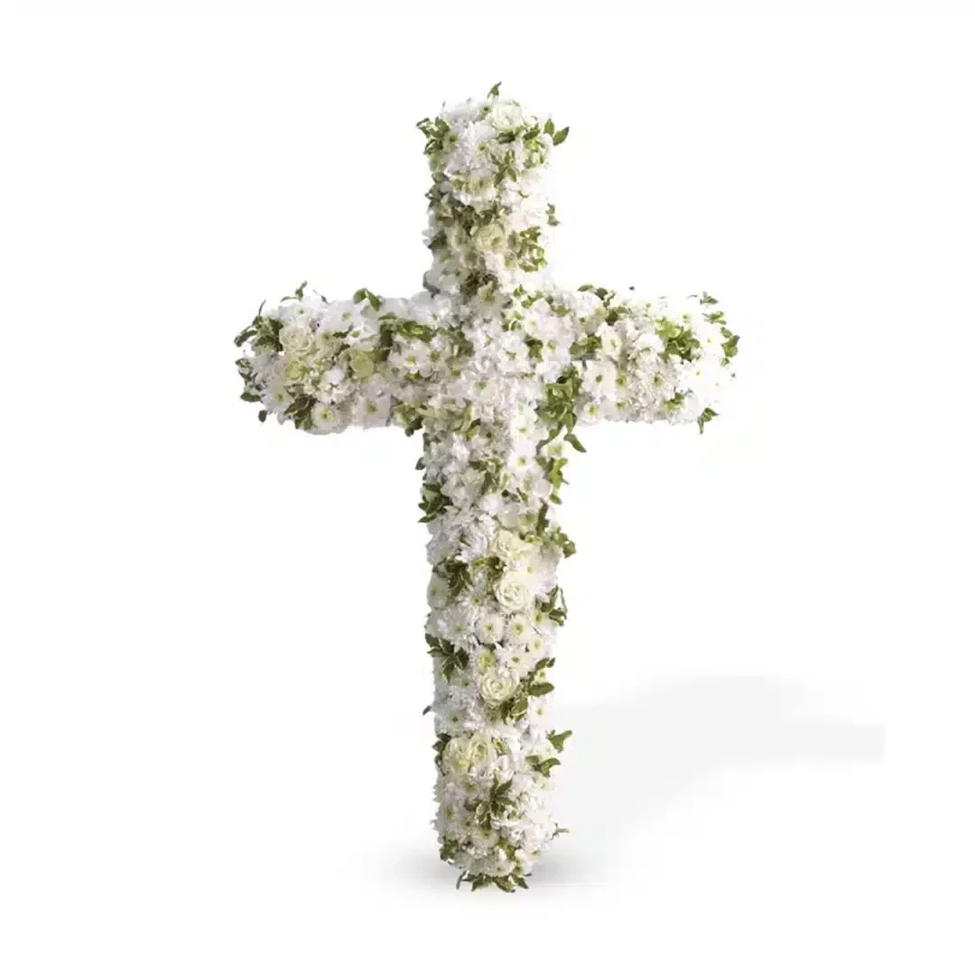 Standing Cross Flower Arrangement