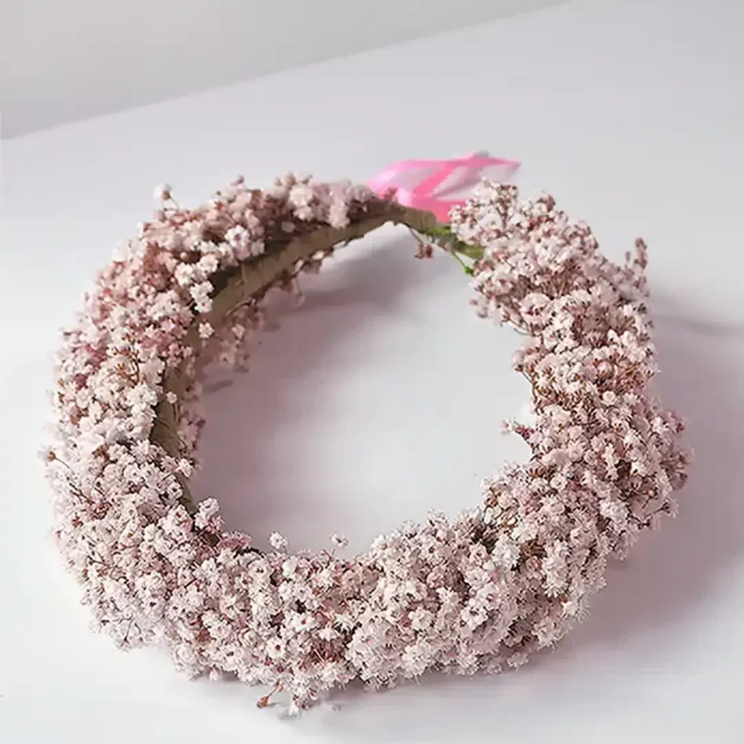 Pink Wedding Wreath