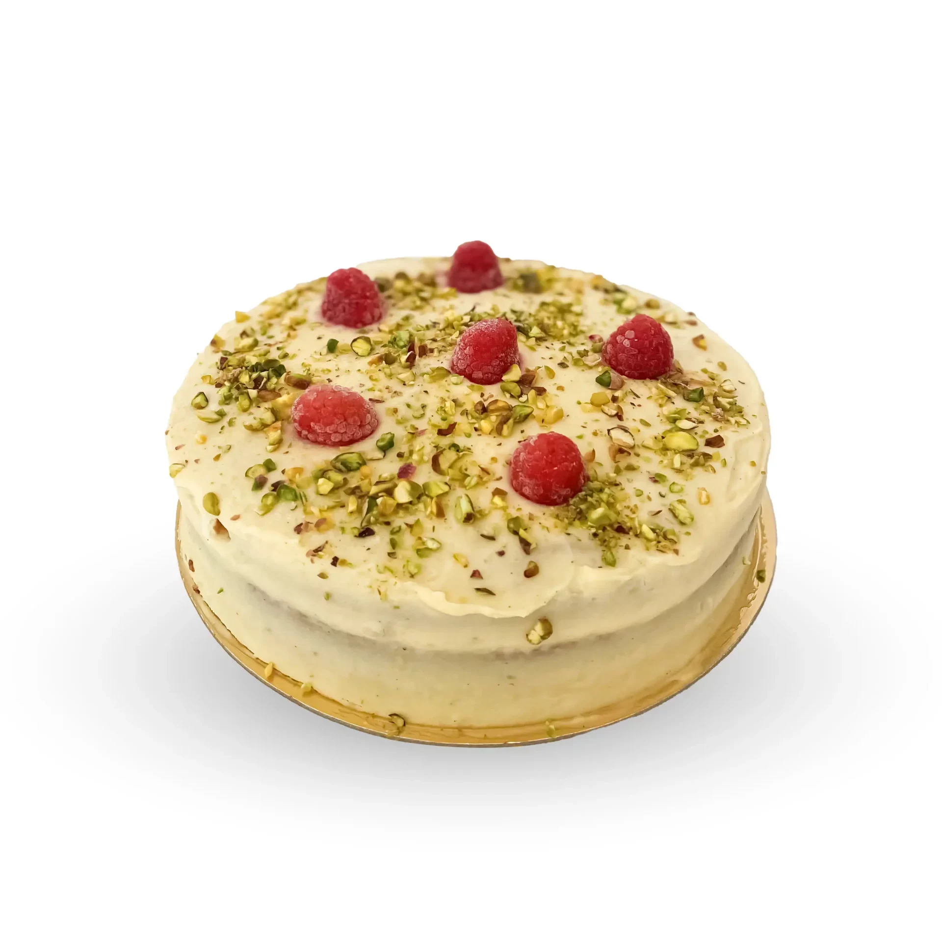 Pistachio Raspberry Cake