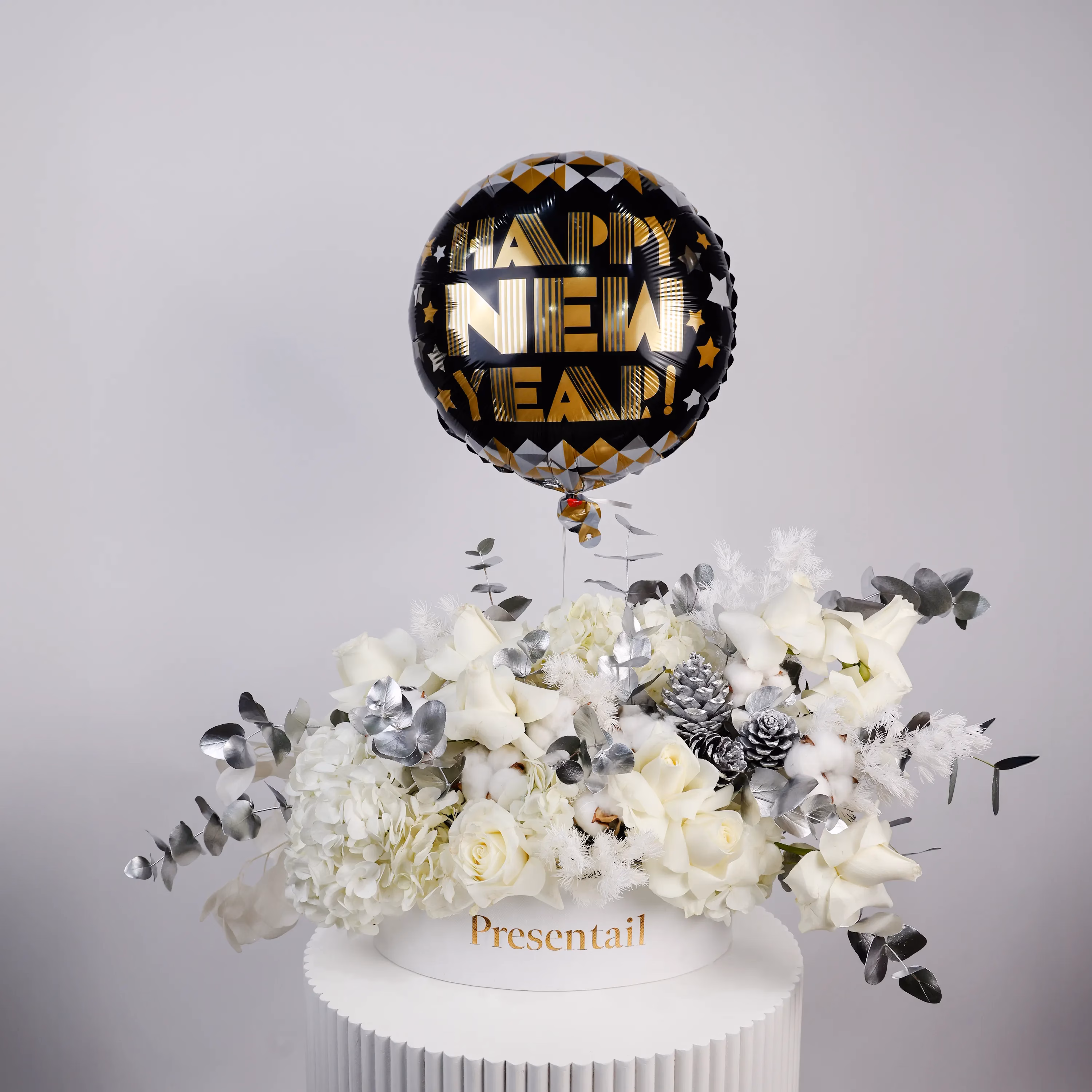 Silver New Beginnings Arrangement