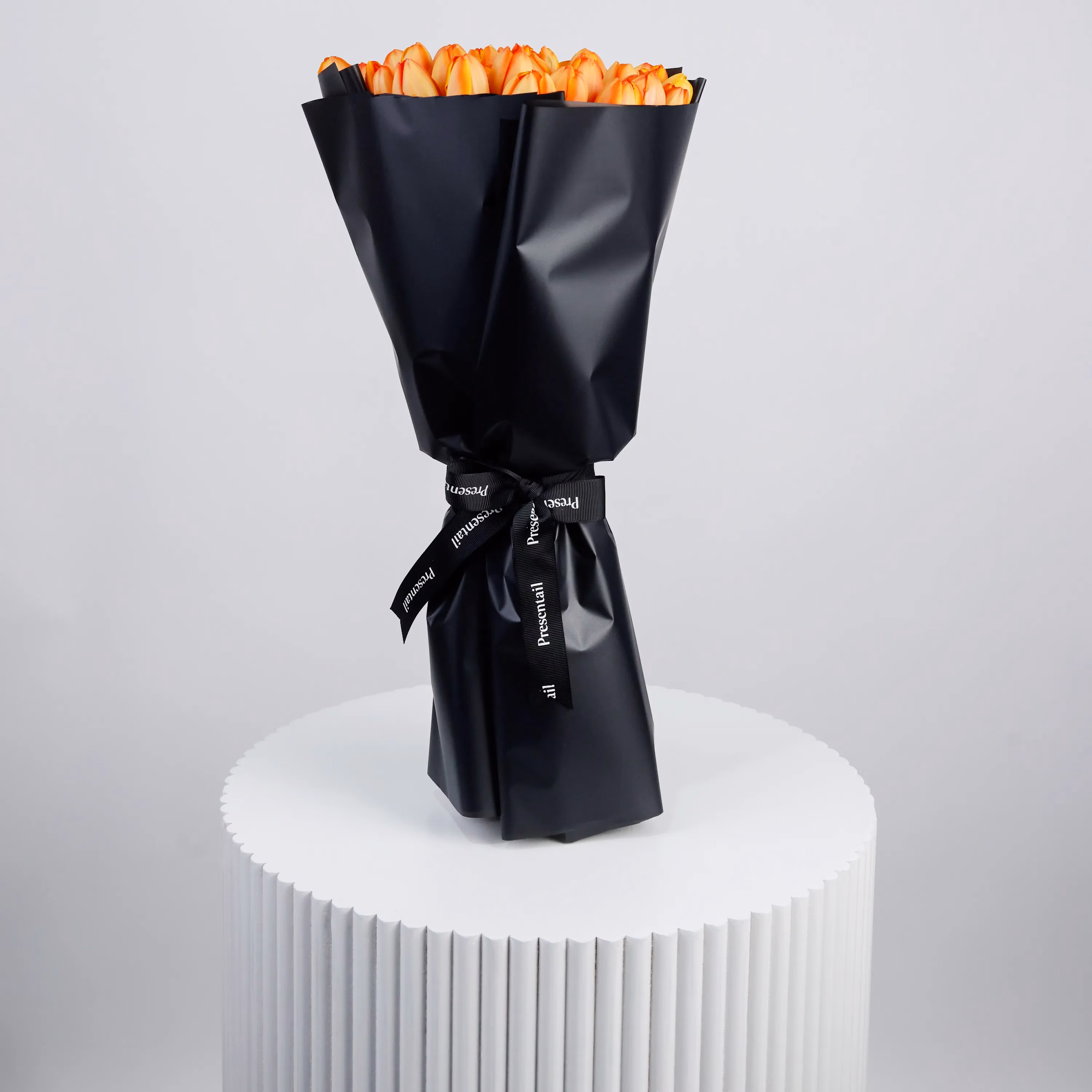 Sunset Tulip Embrace