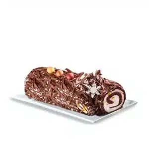 Traditional Bûche de Noël