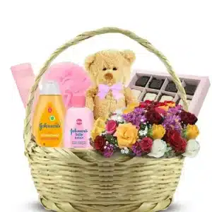 Baby Girl Basket
